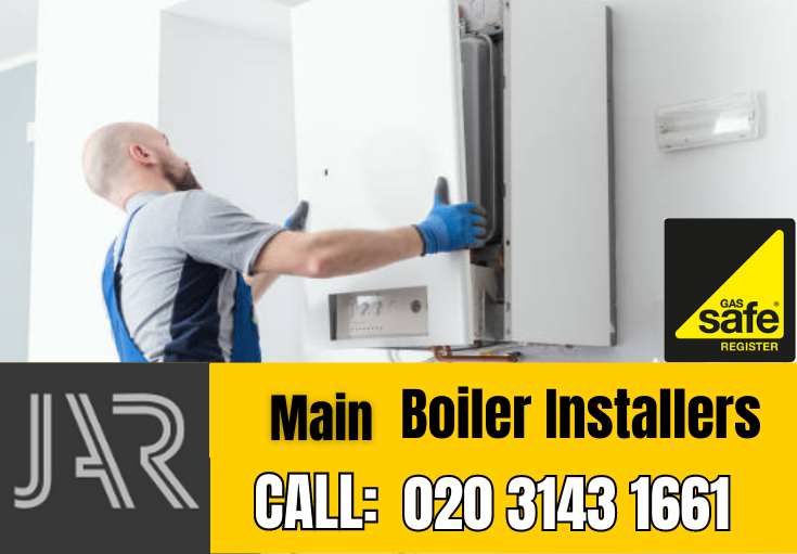 Main boiler installation Barnes